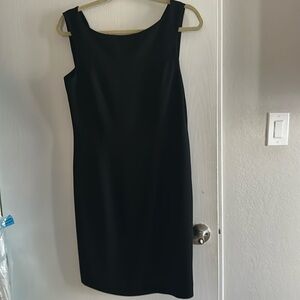 Tahari black cocktail dress